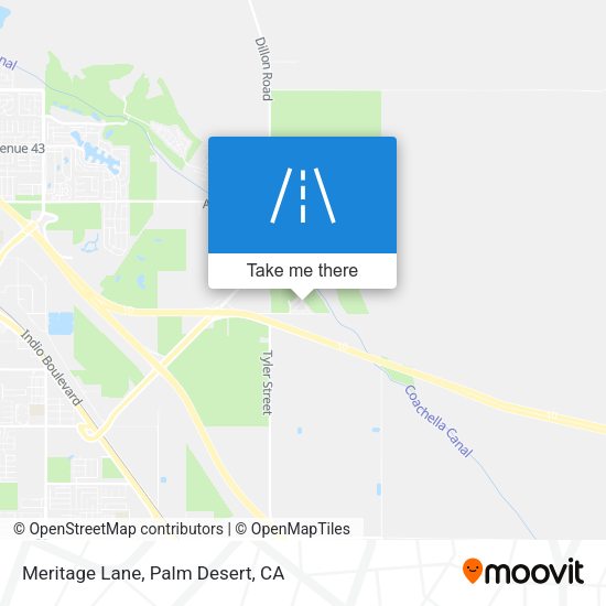 Meritage Lane map