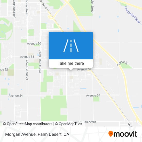 Mapa de Morgan Avenue