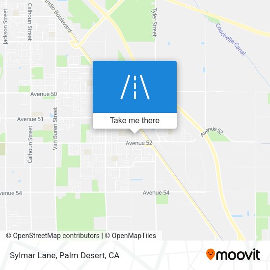 Mapa de Sylmar Lane