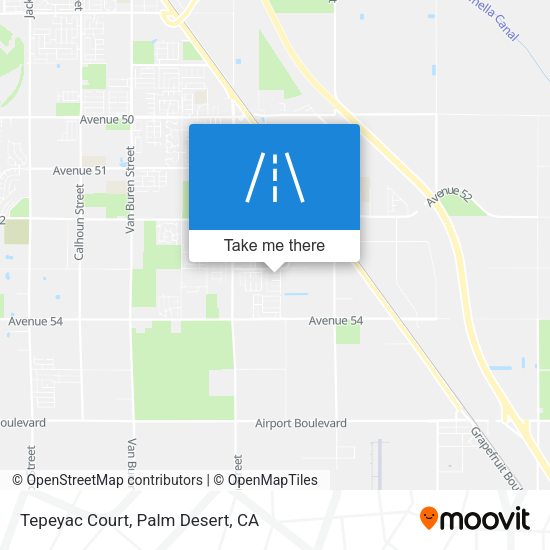 Mapa de Tepeyac Court