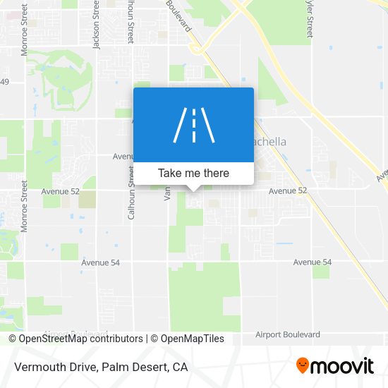 Vermouth Drive map
