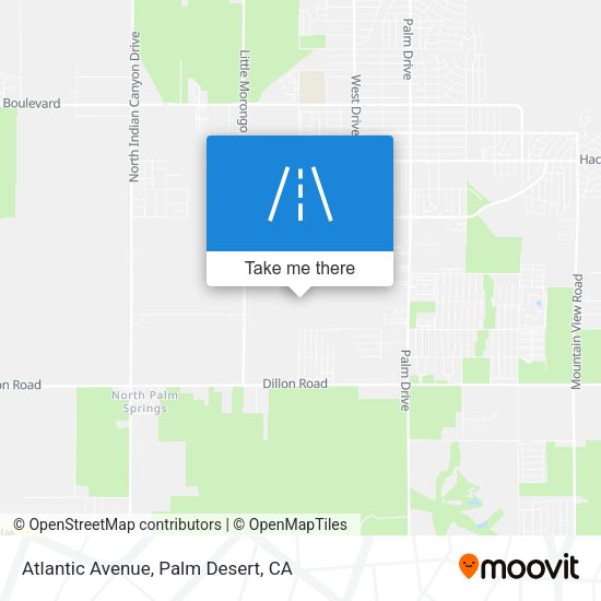 Atlantic Avenue map