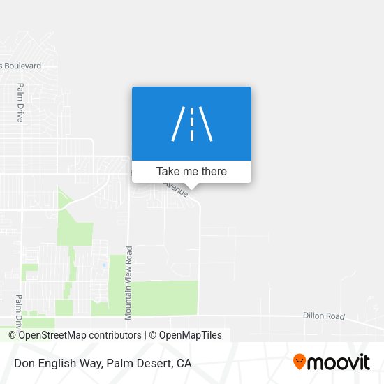 Don English Way map