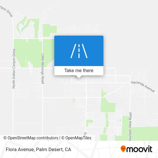 Mapa de Flora Avenue