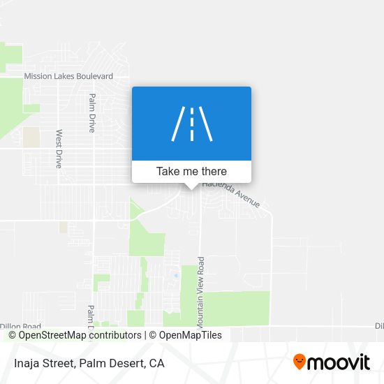Mapa de Inaja Street