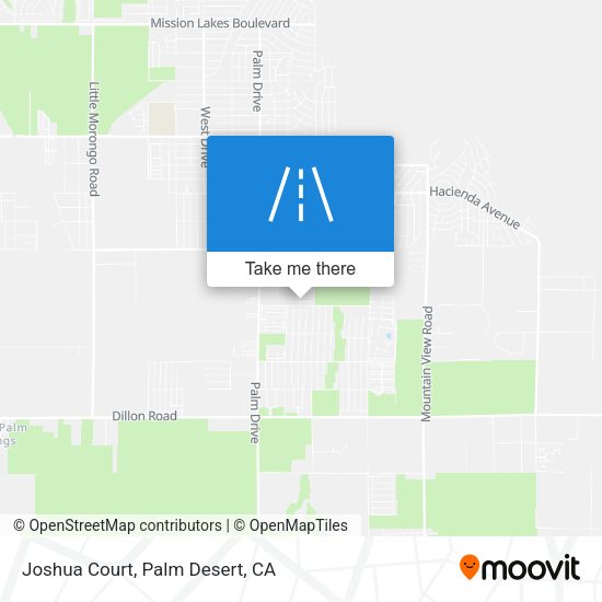 Joshua Court map