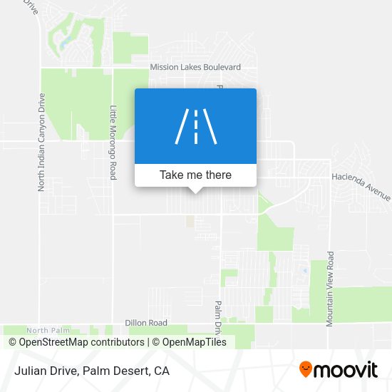 Mapa de Julian Drive