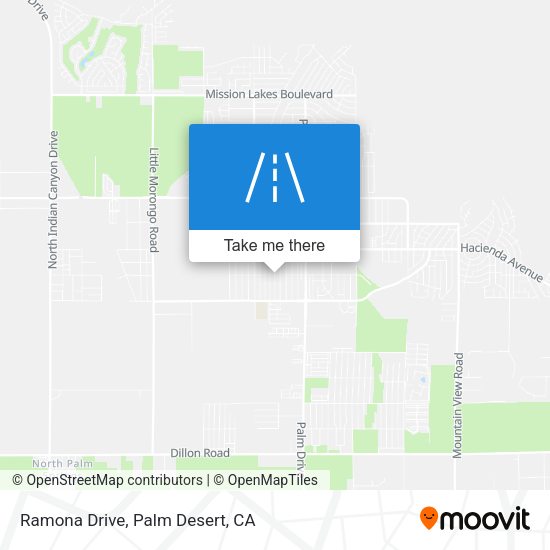 Mapa de Ramona Drive