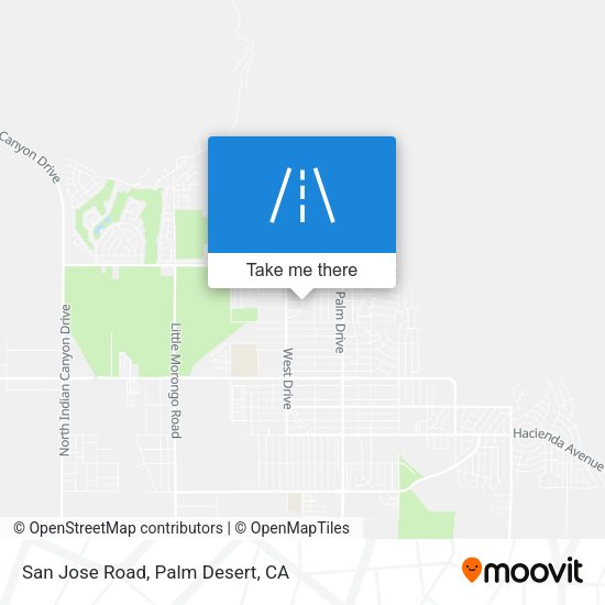 San Jose Road map