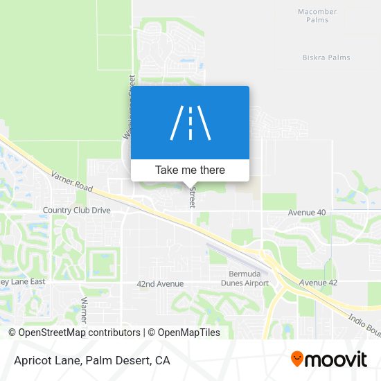 Apricot Lane map