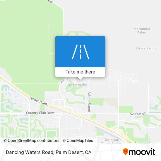 Mapa de Dancing Waters Road