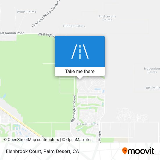 Elenbrook Court map