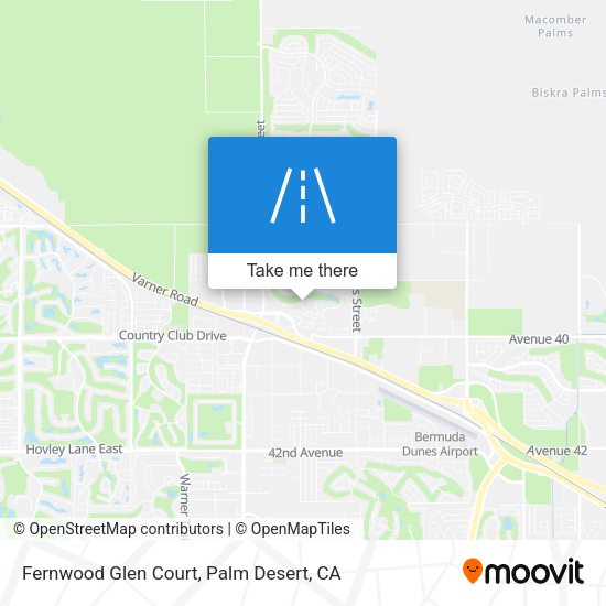 Mapa de Fernwood Glen Court