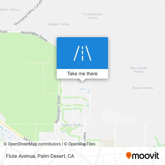 Mapa de Flute Avenue