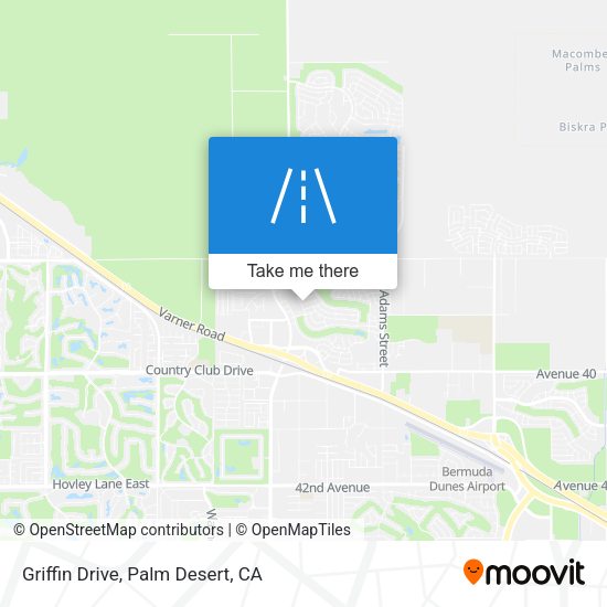 Mapa de Griffin Drive