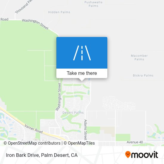Mapa de Iron Bark Drive