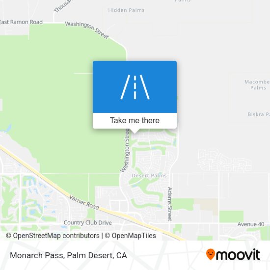 Mapa de Monarch Pass
