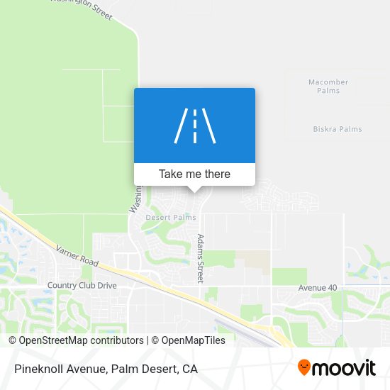 Pineknoll Avenue map