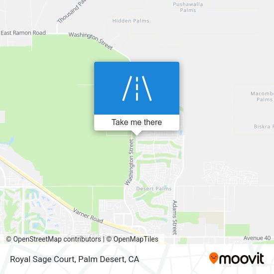 Royal Sage Court map