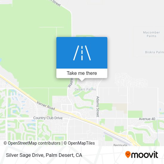 Silver Sage Drive map