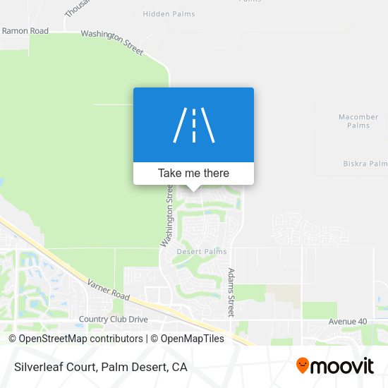 Silverleaf Court map