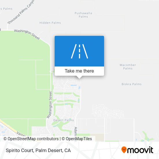 Spirito Court map
