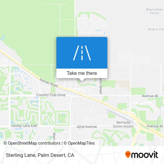 Mapa de Sterling Lane