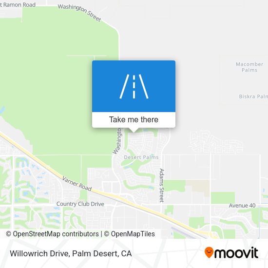 Mapa de Willowrich Drive