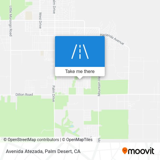 Mapa de Avenida Atezada