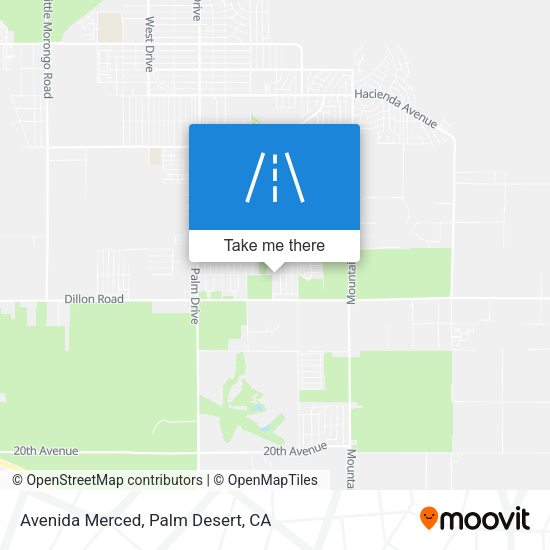 Mapa de Avenida Merced