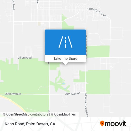 Mapa de Kann Road