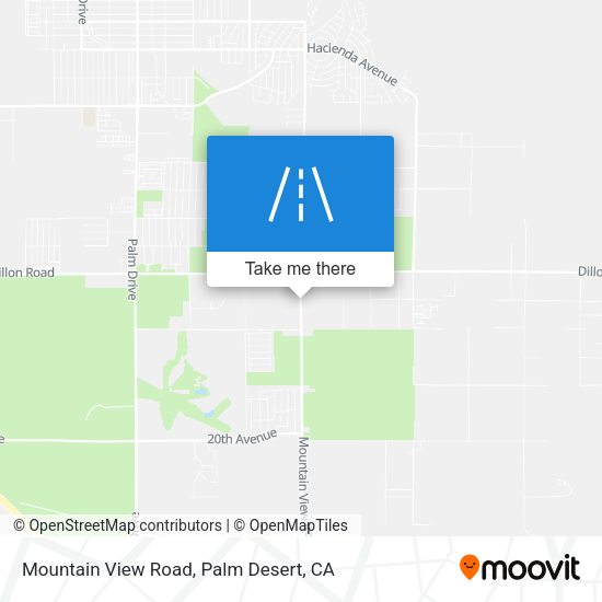 Mapa de Mountain View Road
