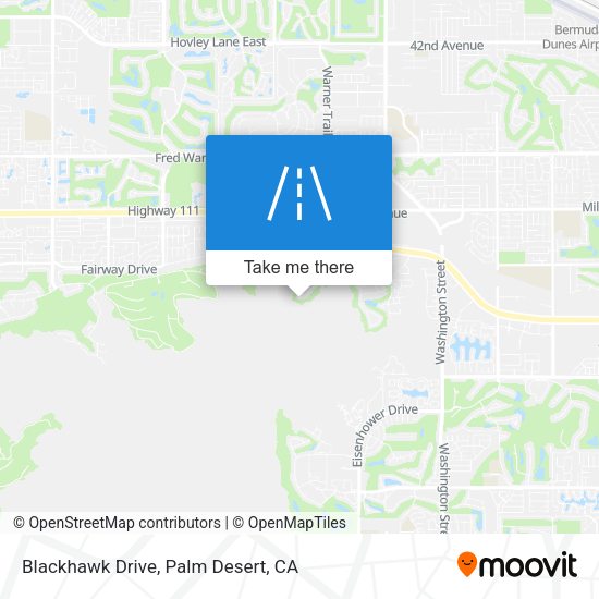 Blackhawk Drive map