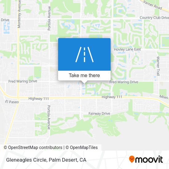 Gleneagles Circle map