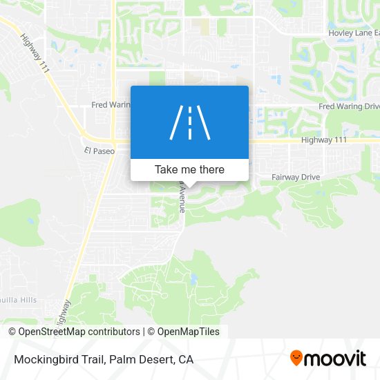Mockingbird Trail map