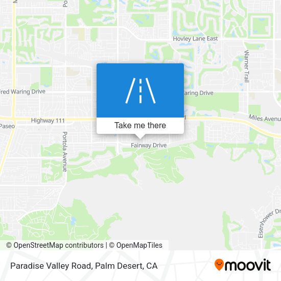 Mapa de Paradise Valley Road