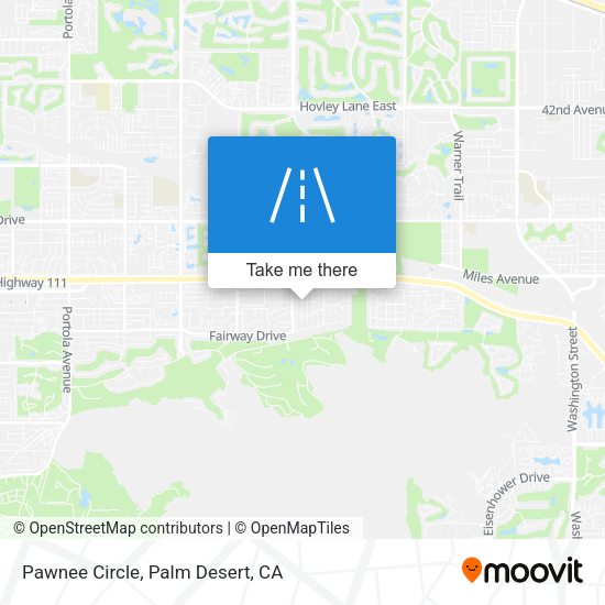 Mapa de Pawnee Circle