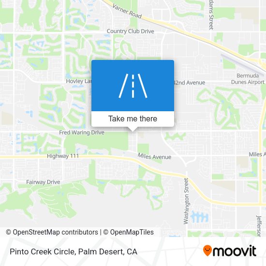 Mapa de Pinto Creek Circle