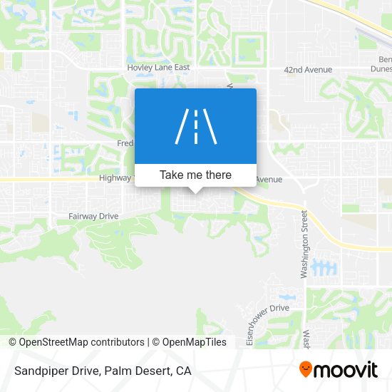 Mapa de Sandpiper Drive