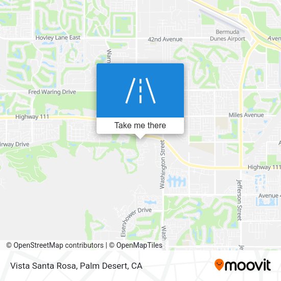 Vista Santa Rosa map