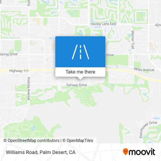 Mapa de Williams Road