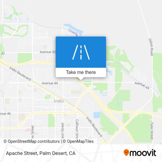 Apache Street map