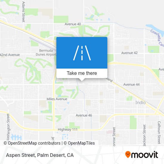 Aspen Street map