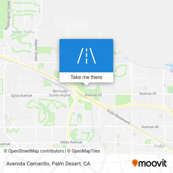 Avenida Camarillo map