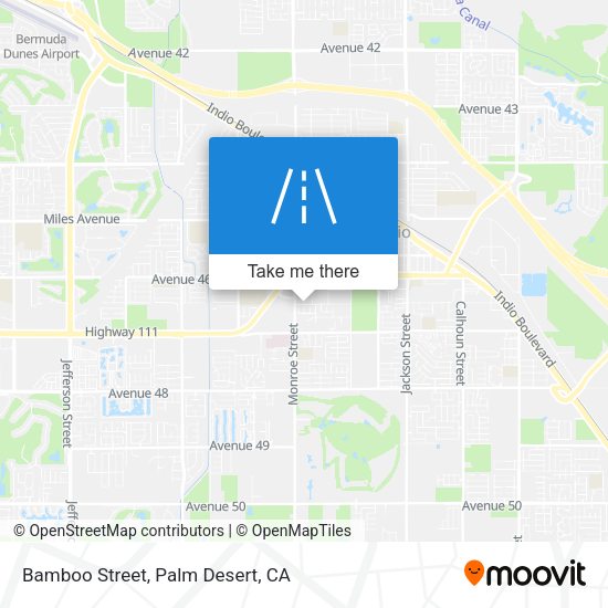 Mapa de Bamboo Street