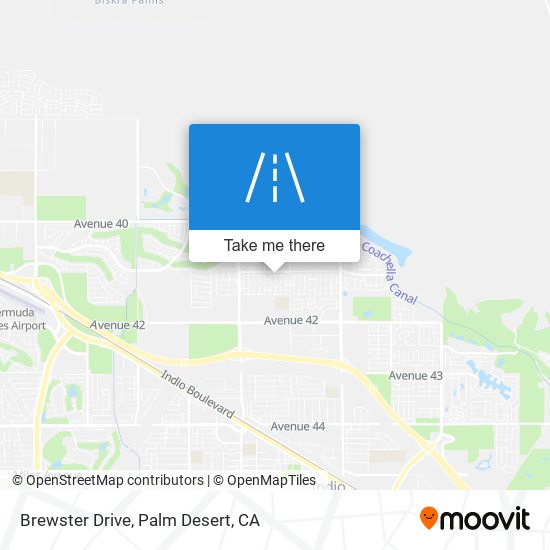 Brewster Drive map