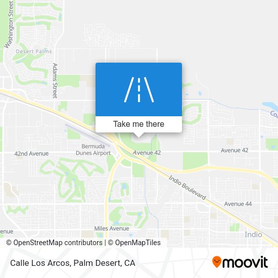 Calle Los Arcos map