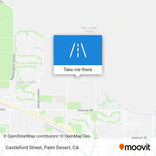 Castleford Street map