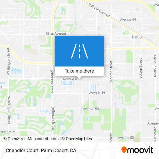 Chandler Court map