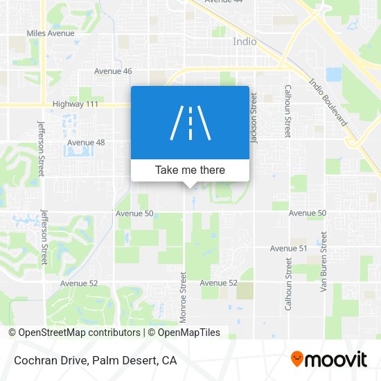 Cochran Drive map
